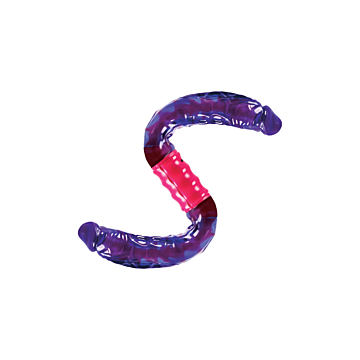 CalExotics Flexible Pleasure Purple Flexi-Dong ABS/PVC