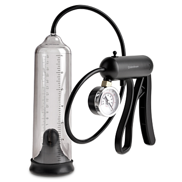 Pipedream Pump Worx Pro-Gauge Transparent ABS/PVC Silicone