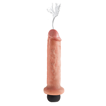 Pipedream King Cock Squirts Skin Silicone