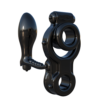 Fantasy C-Ringz Ironman Ass Gasm Black TPE/TPR