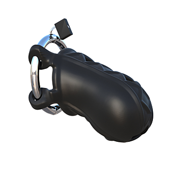 Pipedream Fantasy C-Ringz Ultimate Black Silicone Stainless.