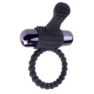 Pipedream Fantasy C-Ringz Vibrating Black Silicone.