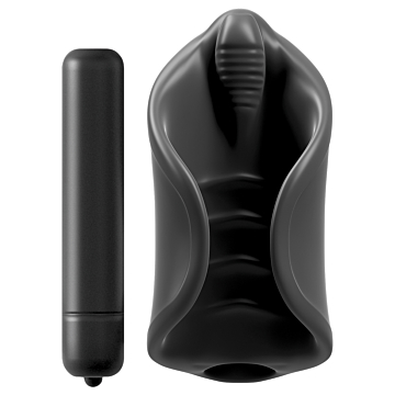 Pipedream PDX Elite Silicone Stimulator Black