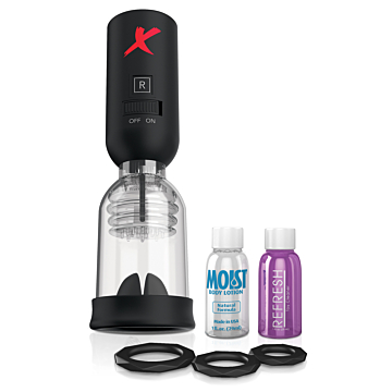Pipedream PDX Elite Tip Teazer Black Silicone Pump