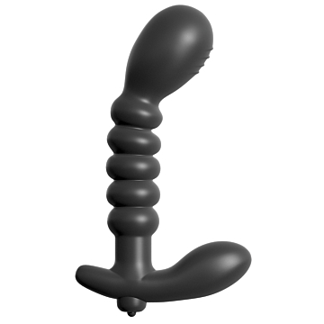 Pipedream Anal Fantasy Intense Pleasure Black Ribbed Vibe.
