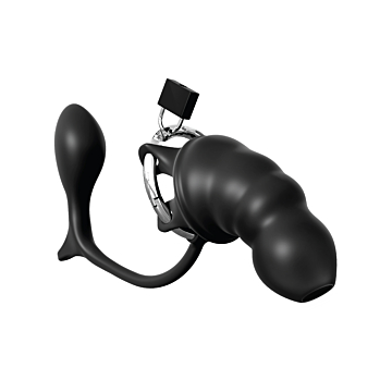 Pipedream Anal Fantasy Ultimate Plug Black Silicone/Steel