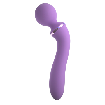 Pipedream Duo Wand Massager, Her, Purple