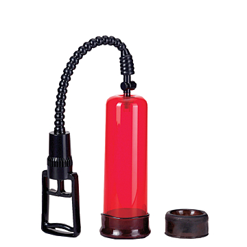 Penis Sleeve - Seven Creations Air Control Penis Red, 20cm