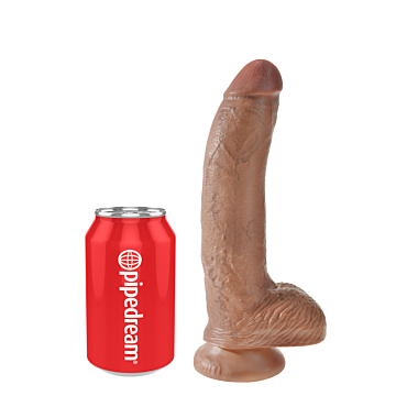 Pipedream King Cock Realistic Skin Dildo Fanta Flesh.