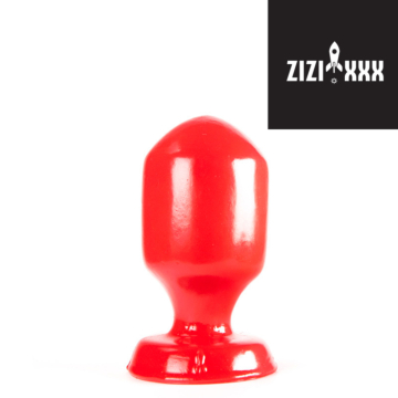 Anal Plug - ZiZi Slosh Red 11cm