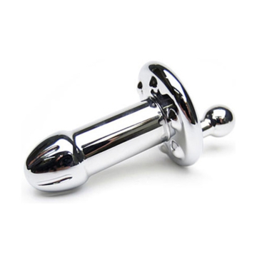Stainless Steel Rotating Reamer Dildo