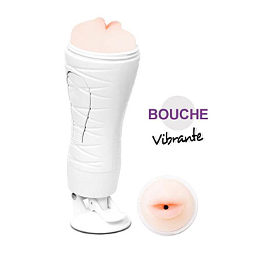 Crazy Bull - Flora Mouth White Vibrating
