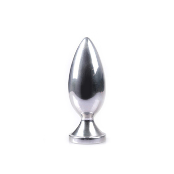 Kiotos Buttplug Silver Stainless Steel
