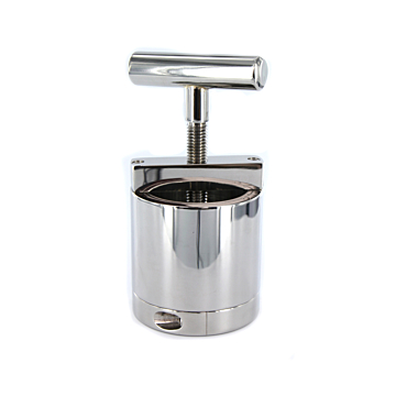 Kiotos Ballflask Crusher Silver Stainless