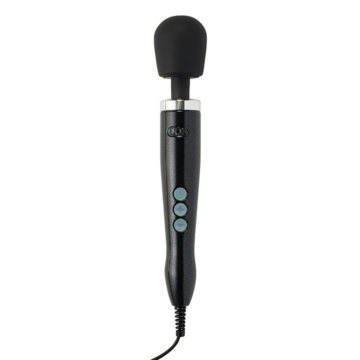 Doxy Ultimate Pleasure Wand Black Aluminum Silicone