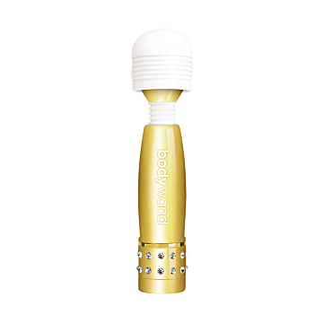 Bodywand Mini Golden Relief Gold ABS/PVC Silicone