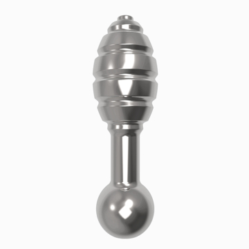 Diogol Silver Jaz OH Metal Anal Plug