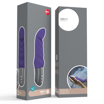 Fun Factory Pleasureful Purple Silicone Vibrator.