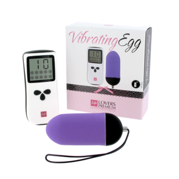 LoversPremium Vibrating Egg Purple.