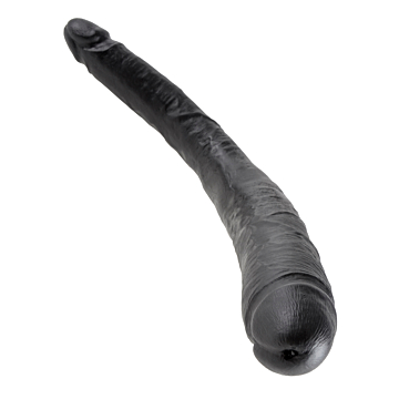 Pipedream King Cock Black Double Dildo ABS/PVC