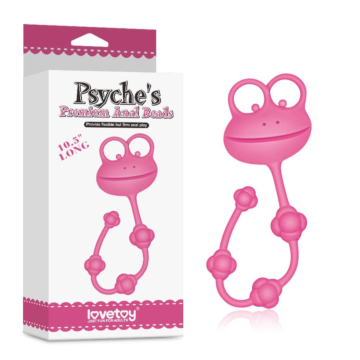 Lovetoy Pink Frog Beads Silicone