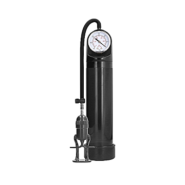 Deluxe  Pump With Advanced PSI Gauge - Black
