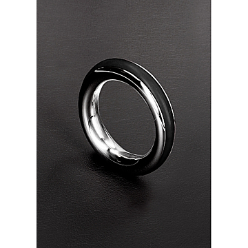 Triune Cazzo Cock Ring Black Stainless 40mm.