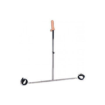 Master Series Squat Anal Impaler - Silver