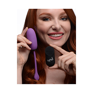 28X Plush Egg & Remote Control - Purple