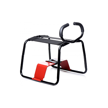 Experience Comfortable & Thrilling Sex with LoveBotz's Adjustable Sex Stool!