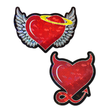 Pastease Sparkling Red Devil Nipple Pasties