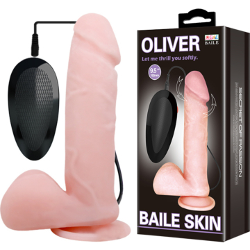 Lifelike Dong - Baile Oliver 19.5cm Skin