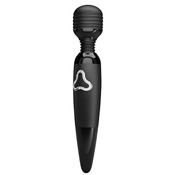 Pretty Love Body Wand Black Silicone.