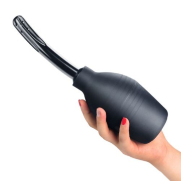 Lovetoy Bondage Fetish Deluxe Douche Black Rubber