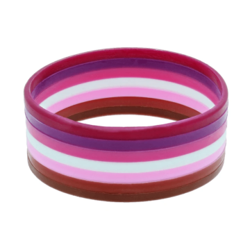N/A Lesbian Bracelets Multi Silicone
