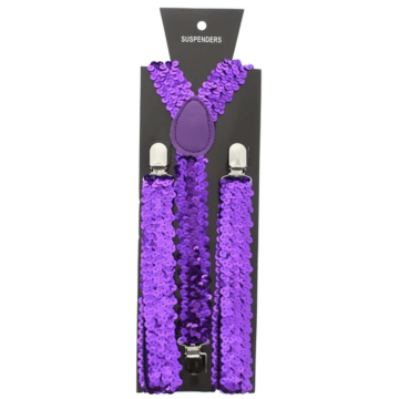 Product.Brands"Purple Sequin Braces