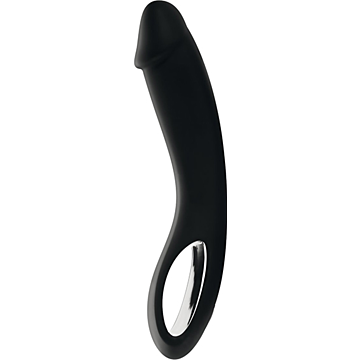 Mystim Black Dildo with Electric Charge.