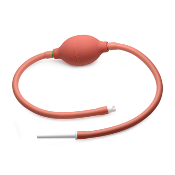CleanStream Enema Syringe Orange.