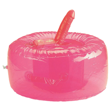 Seven Creations Vibrating Ecstasy Lounge Pink PVC.