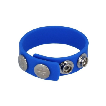 Kinksters Cockring Blue Silicone.