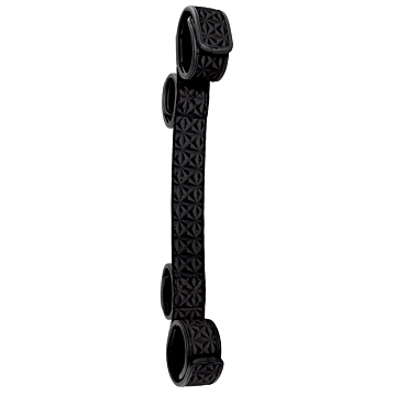 NS NOVELTIES Black Neoprene Spreader Bar Vinyl