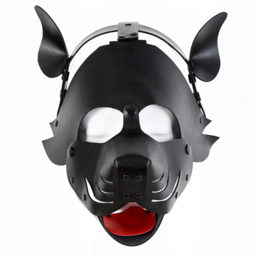Detachable Dog Hood Black
