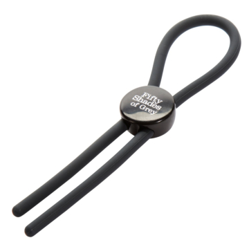 Fifty Shades of Grey Silicone Black Ring