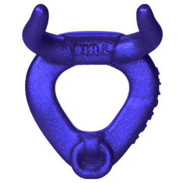 Oxballs Blueballs Bull Cock Ring Blue.
