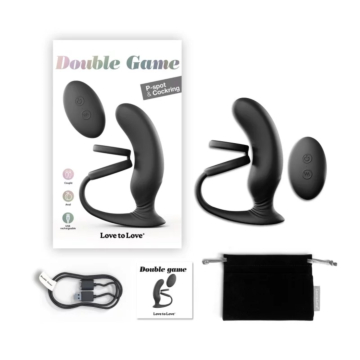 Prostate Double Game - Black Onyx