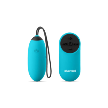 Vibrating Eggo Turquoise Remote