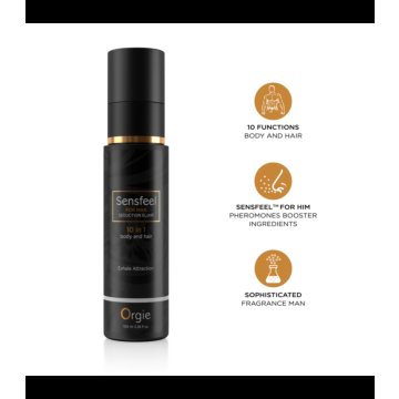 Ultimate Seduction Elixir for Men by Orgie - 10 in 1 Formula