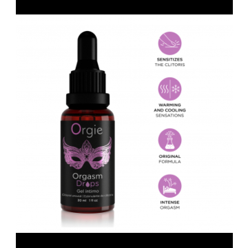 Orgie Orgasm Drops "Intensify Your Pleasure
