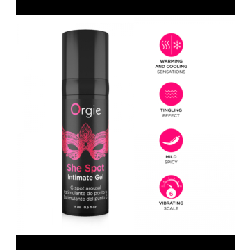 Orgie She Spot Gel - Intensify Pleasure