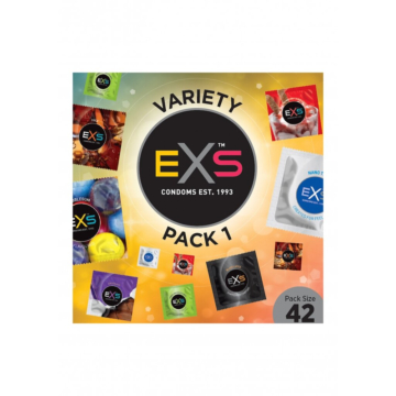 Variety Pack Condoms 1pcs